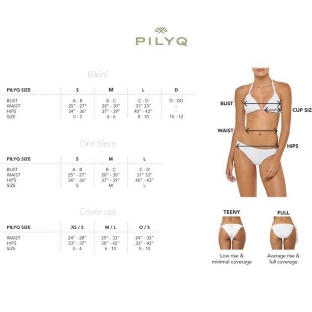 Pilyq Stitched Bermuda Triangle bikini top - Picture 6 of 9